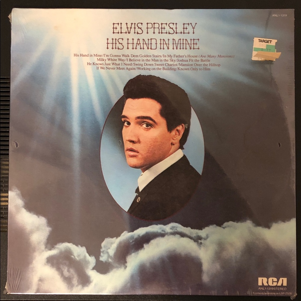 Elvis Presley Vinyl Album His Hand In Mine *Original Seal Unopened